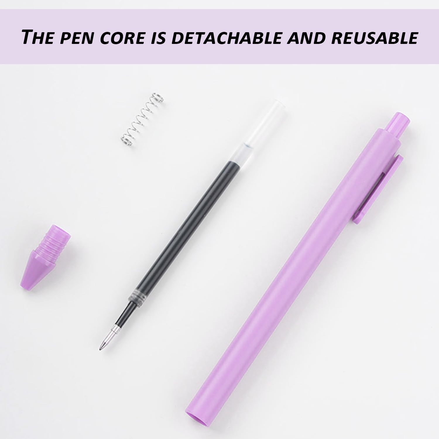 Press 14 Pièces Neutre Neutre, Outils D'Écriture, Fournitures D'Étude Et De Bureau, Stylos À Bille Mignon, Papeterie Étudiante.