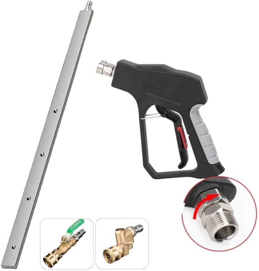 304 Stainless Steel Car Water Tank Cleaning Tool - Efficient Maintenance Accessory for Cars and Trucks (M14-A Male Thread)(Male Thread M14-B)