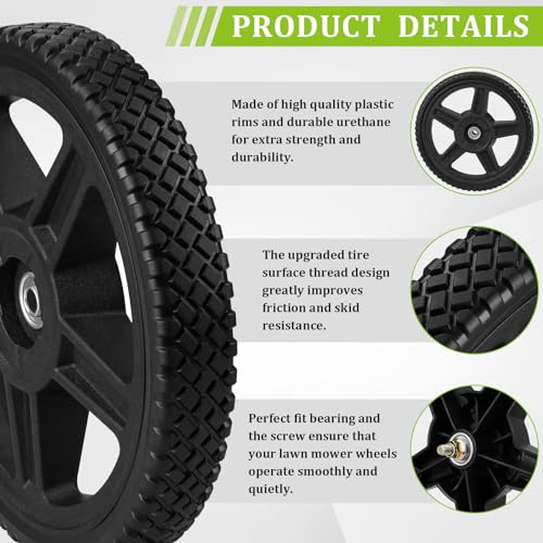 Lawn Mower Wheel Details