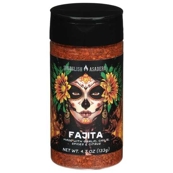 Spanglish Asadero, Fajita Seasoning Mix, 4.7 Ounce