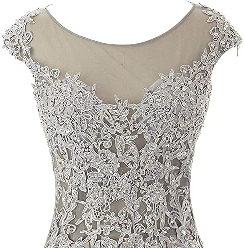 Anti Long Formal Evening Gowns Lace Bridesmaid Dress Chiffon Prom Dresses4