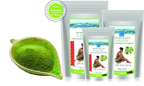 Preisvergleich Produktbild Meeresalgen-Fango - Anti Cellulite Aktivierung packung Algen Aktivierungs-Packung bleumarine Bretania (500g)