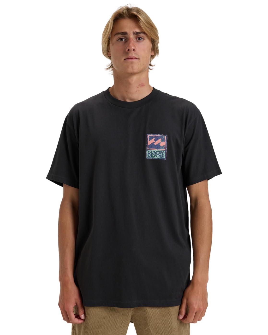 Billabong Short-Sleeved T-Shirt Stamp SS Young Mens Black S