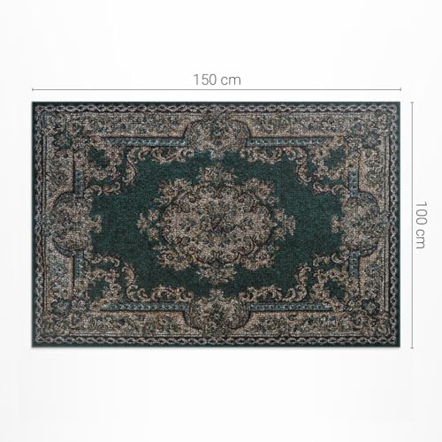 Tapis vinyle 100x150 cm persan entretien facile maison