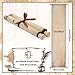 Epakh 1 Roll Blank Paper Scrolls 9 x 72 Inches Scroll Paper Wrapped on Wood Rod for Writing, Drawing, Calligraphy, Wedding Vows, Invitation, Renaissance Festivals