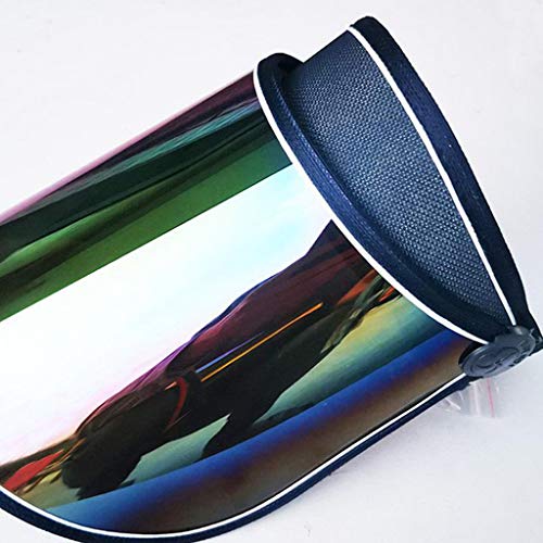 Serenable Visor De Chapéu De Sol Reutilizável De Golfe Para Exterior Anti-UV Protetor Facial Complet