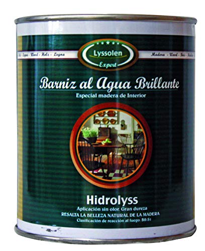 HIDROLYSS-Barniz al agua Brillante.