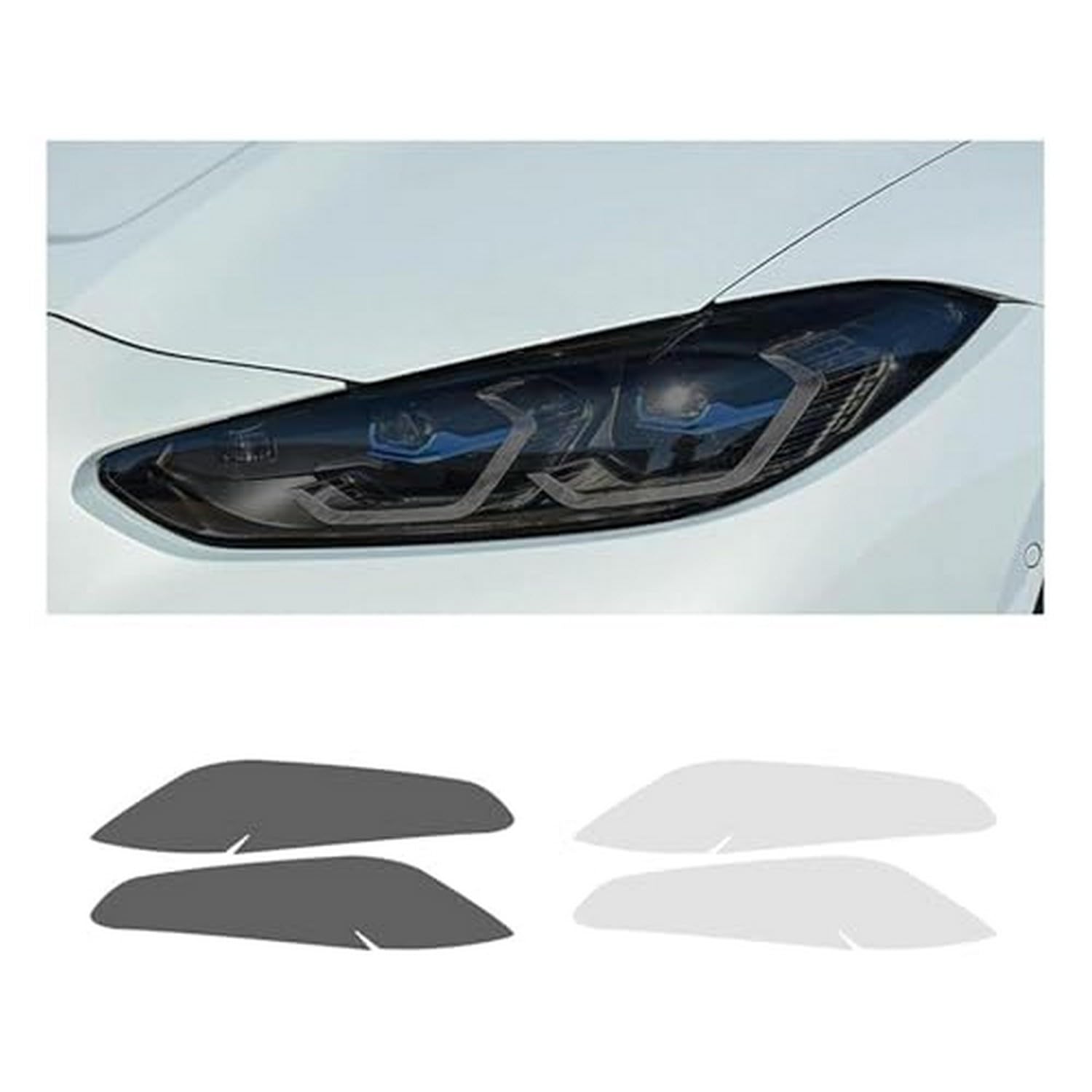 Film protection phare BMW M3 G80 anti-jaunissement TPU autocollant 2021