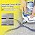 Concrete Crack Filler, High Elasticity Self Leveling Cement Magic Crack Filler for Concrete, Fast Drying, Repairs Cracks in Driveways, Patios, Sidewalks, Indoor and Outdoor - Grey (4pcs)