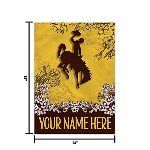 Image of Rico Industries NCAA Standard /Primary Personalized Garden Flag