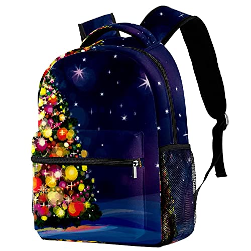 Cartable Merry Christmas avec bretelles réglables idéal pour la rentrée et les sorties