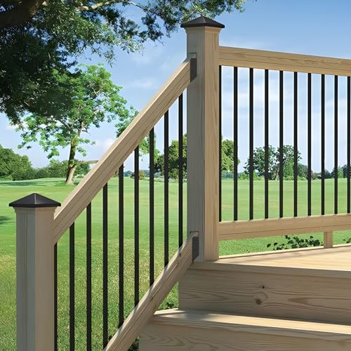 FMhotu 30 Stair Angle Stainless Steel Deck Railing