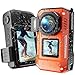 MaxMango 8K 70MP Macchina Fotografica Digitale 33FT Macchina Fotografica Subacquea, 64GB Fotocamera Digitale per Snorkeling, 18X Doppio Schermo Selfie Robusta Antipolvere Antiurto Autofocus immagine