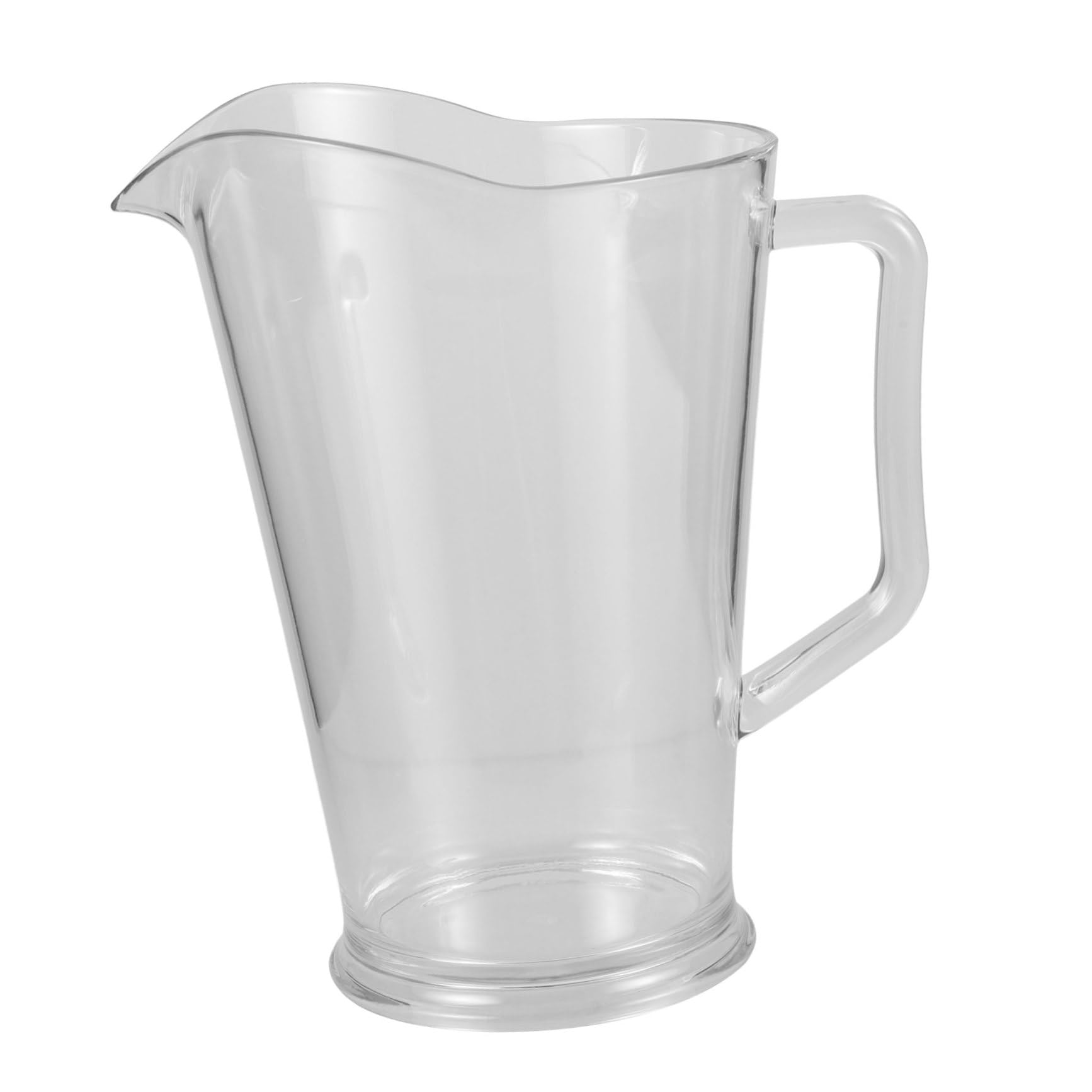Jarra de Plástico para Cerveza y Agua Fría de 1300ml con Vertedor Preciso y Alta Transparencia Adecuado para Fiestas y Reuniones Familiares
