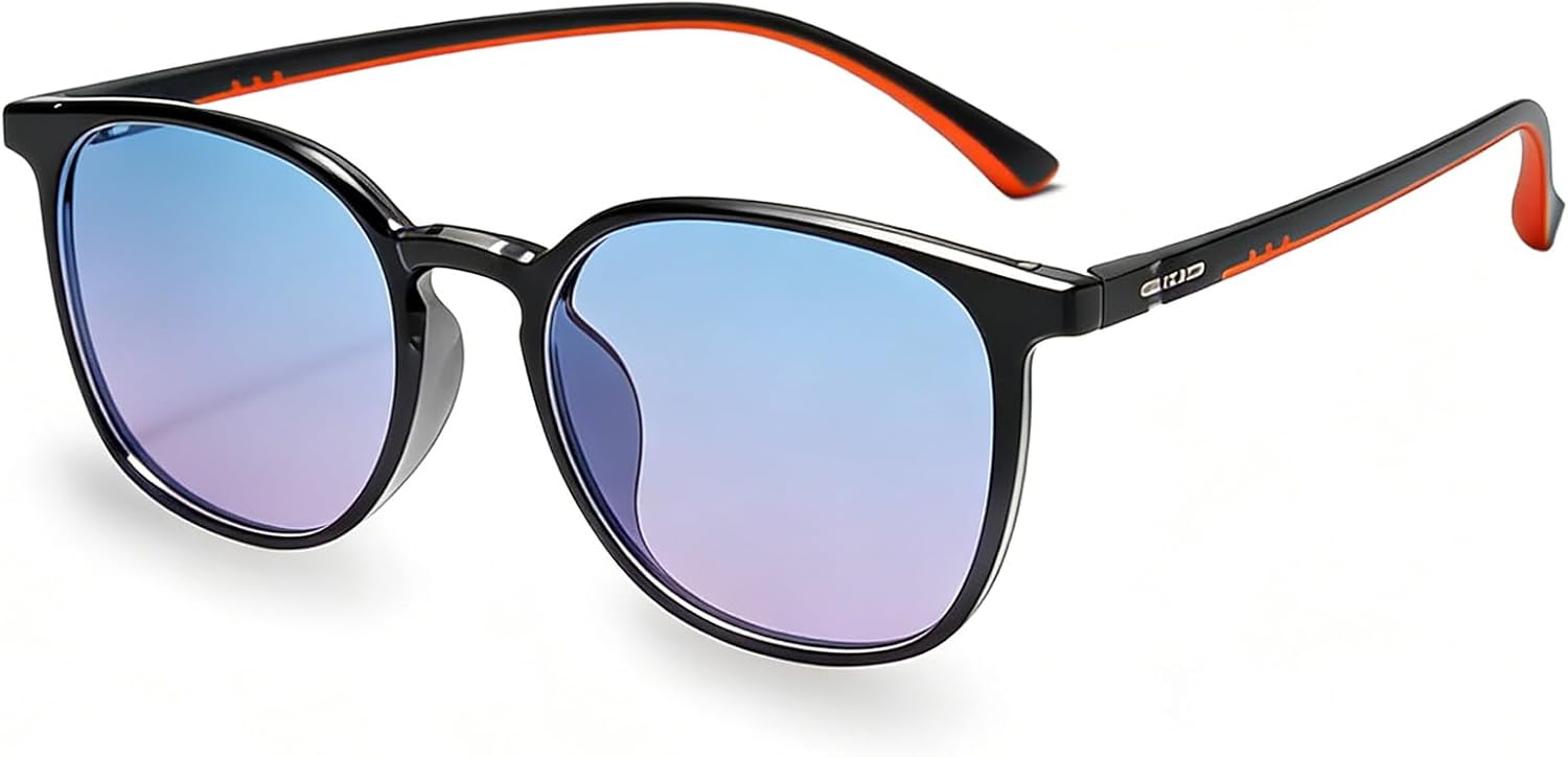 Color Blind Glasses for Men, Color Vision Deficiency Correcting & Enhancing Glasses for Red-Green Colour Blindness
