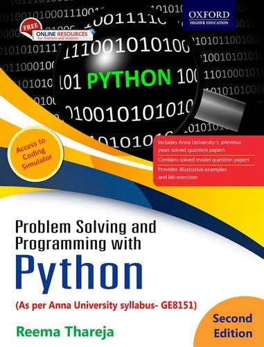 PYTHON AU, 2E (COMBO WITH LMS): Reema Thareja: 9780190120931: Amazon ...