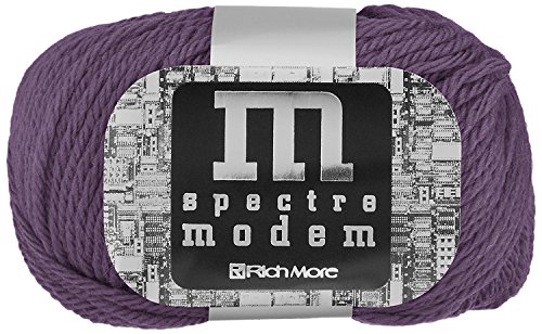 リッチモア スペクトルモデム 毛糸 極太 Col.24 パープル 系 40g 約80m 2098