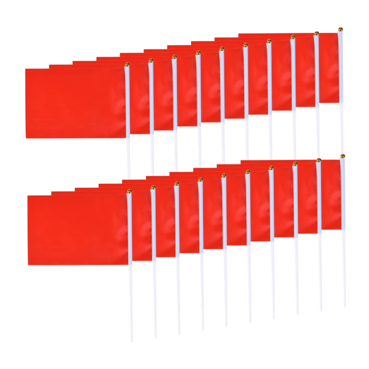 100 Banderines Cuadrados Mini para Fiesta y Eventos, Banderas Ondeantes Portátiles de Poliéster, Adorno Festivo Ligero y Fácil de Agitar