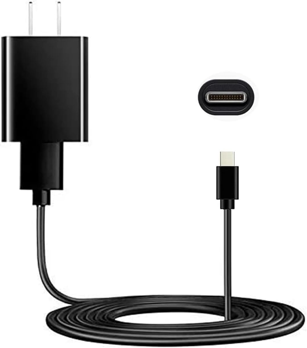 LED Laser Star Projector Power Cord, USB C Adapter Charger Power Cord Compatible with BlissLights Sky Lite 2.0 RGB LED Laser Star Projector