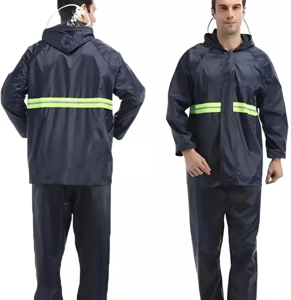 Conjunto Impermeável para Motociclista, Capa de Chuva para Moto, Proteção contra Água, Equipamento para Motoboy