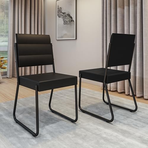 Conjunto 2 Cadeiras 1736 Carraro (Preta)