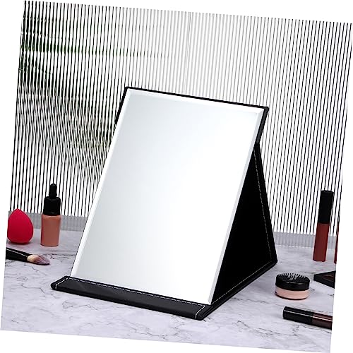 minkissy espejo maquillaje plegable portátil grande miniatura 2