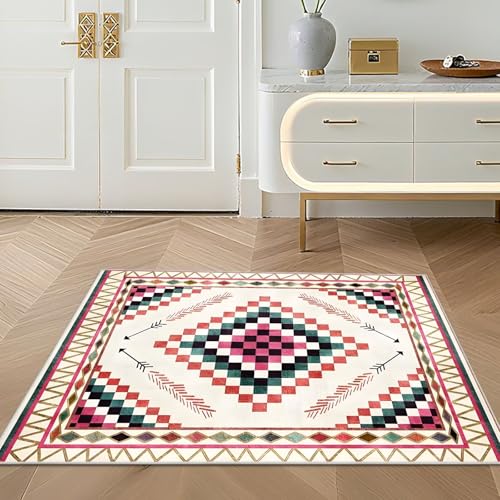 Tapis de chambre 180x250cm beige pour sécuriser et décorer le sol