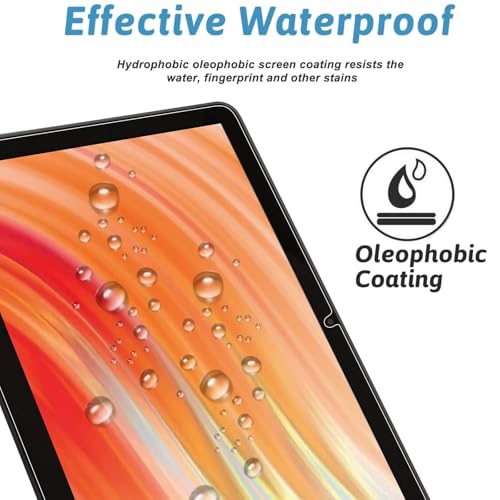 GOZOPO [2 Pack Screen Protector for Amazon Fire HD 10 (13th generation, 2023 release), 9H Scratch-Resistant Tempered Glass for Fire HD 10 (2023/2021) - Image 3