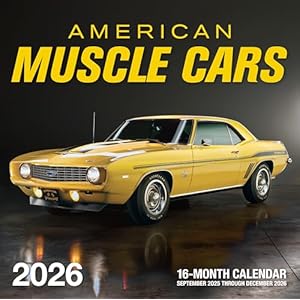 American Muscle Cars 2026: 16-Month...