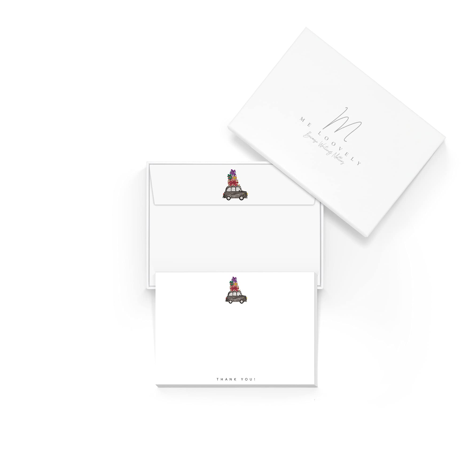 DOODLE Love Notes Thank You Note Cards I Greeting Card, Blank Note - View #8