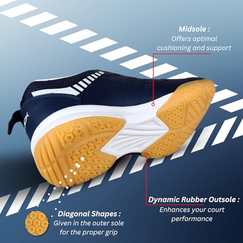 Image of Prokick Power Plus Non-Marking Badminton Shoes