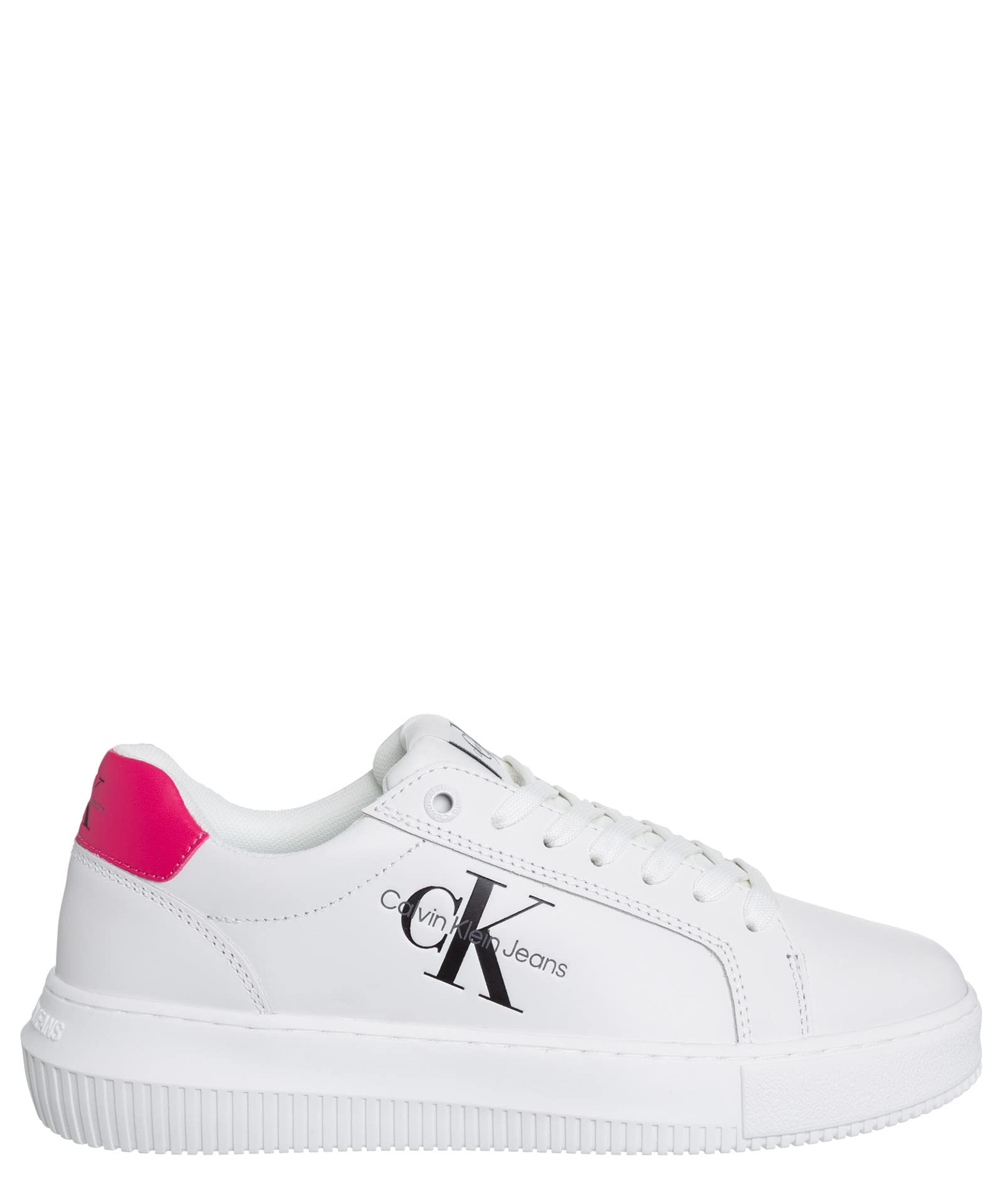 Calvin Klein Jeans Suela Gruesa con Cordones Mon LTH Wn, Zapatillas Mujer