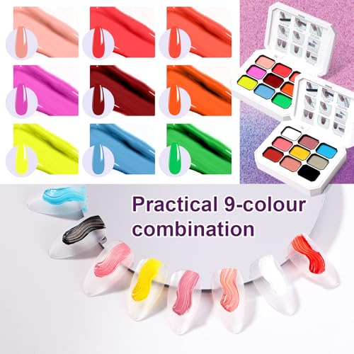Set de Gel para Uñas Gradient Painting 18 Colores miniatura 2