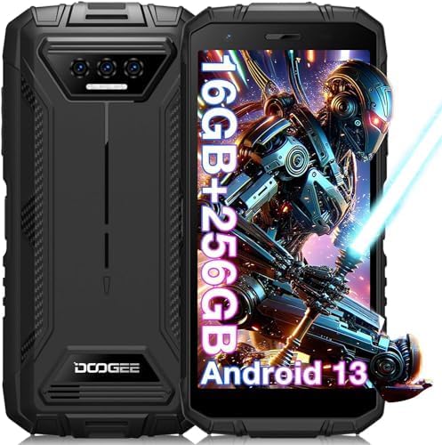 DOOGEE S41 MAX - Resistente 16GB+256GB, Android 13, 5.5" HD+, 6300mAh, Cámara 13MP 1 DOOGEE S41 MAX Movil Resistente 16GB+256GB /1TB, Android 13 Teléfono Irrompible, 5.5