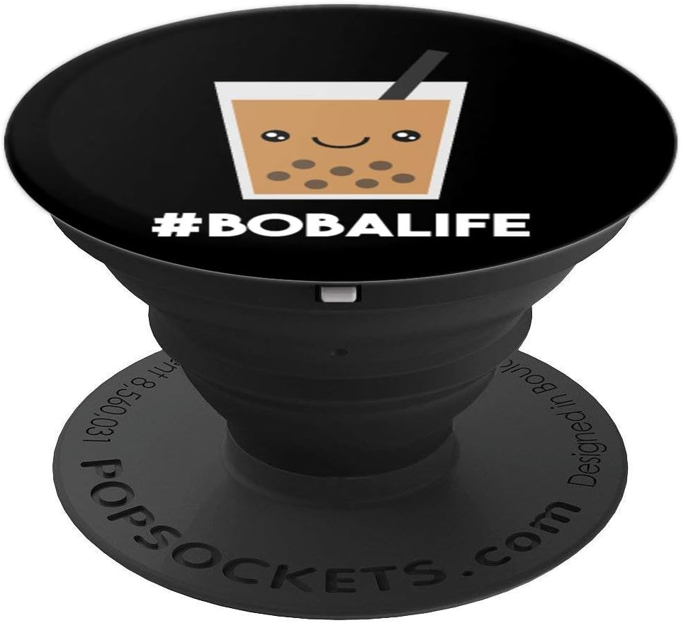 Japanese Anime Chibi Art Bobalife Gift PopSockets Grip and Stand for Phones and Tablets