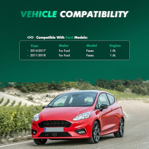 Image of SCITOO Set of 4PCS Universal mud Flaps for 2011-2018 for Ford Fiesta Front & Rear mud Flaps Splash Guard Set