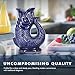 Gurgle Glug Jug The Bubble Jug® Surf Blue 50 fl oz 1.5L Litre Extra Large Pitcher - Fish Shaped Jug - Decorative Ceramic Glugging Cocktail, Water and Gin Vase and Gurgling Carafe Pot