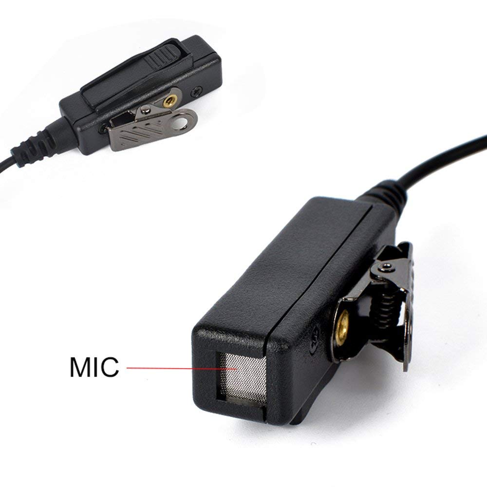 HYS Walkie Talkie Auricolare con Microfono PTT Compatibile per Motorola DP3400 DP3600 DP3401 DP3601 DP4400 DP4401 XPR6550 XiR-P8200 XiR-P8268 Radio Cuffie