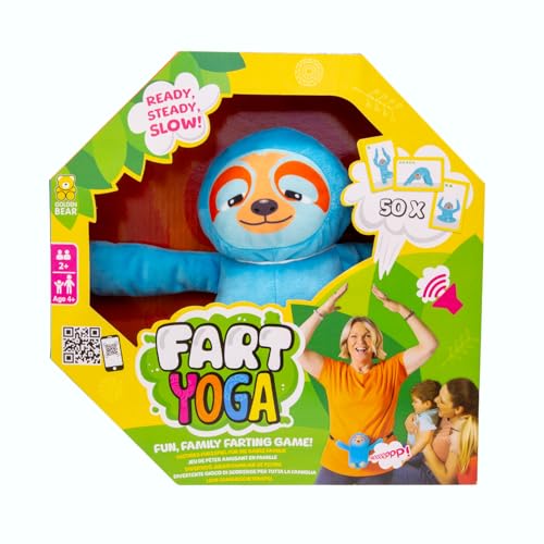 Fart Yoga, make sure Sammy Sloth doesn't fart whilst doing a yoga move is an hilarious family game for years 4+! Based on tiktok trend, Blue Fart Yoga, make sure Sammy Sloth doesn't fart whilst doing a yoga move is an hilarious family game for years 4+! Based on tiktok trend, Blue