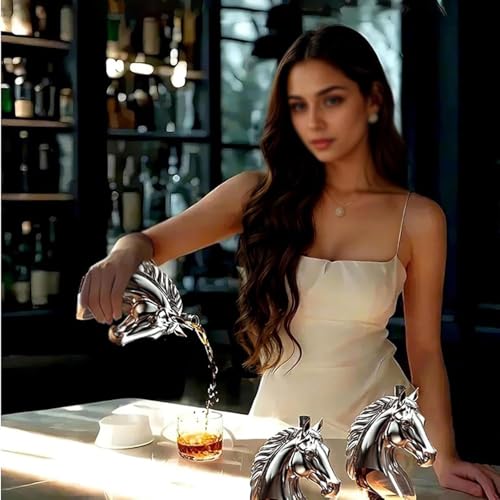 Bouteille de whisky design de cheval pour soirée dégustation et apéritif - 4