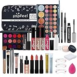 Makeup Kit for Women Full Kit, All-in-one Makeup Gift Set, Include Makeup Brush Set, Eyeshadow Palette, Lip Gloss Set, Lipstick, Blush, Foundation, Concealer, Mascara, Eyebrow Pencil