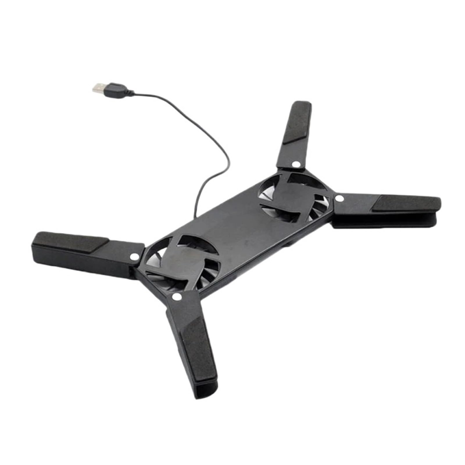 HIZON Base de refrigeración para portátil Base de refrigeración para portátil Soporte de refrigeración alimentado por USB 2 ventiladores para portátil universal 7 15" 1 Soporte para portátil