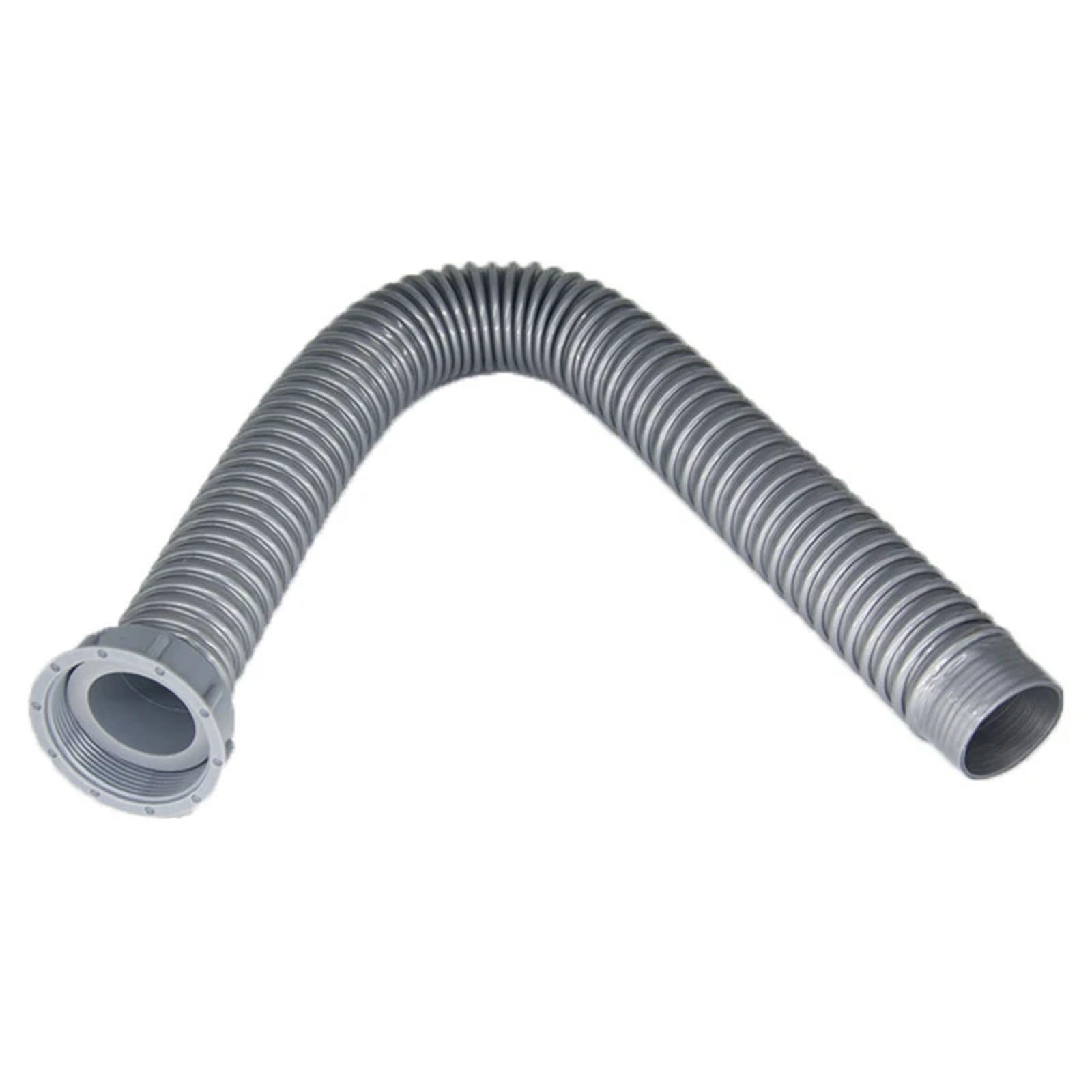 Tubo Di Ricambio for Prolunga Di Scarico Delle Acque Reflue Del Tubo Di Scarico Della Lavatrice | Composito in PVC PP, lunghezze estensibili multiple, raccordo domestico a installazione diretta(120cm-1PC)