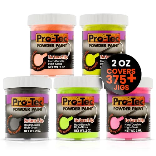 WELCH PRODUCTS ProTec Powder Paint for Jigs & Lures, High Gl...