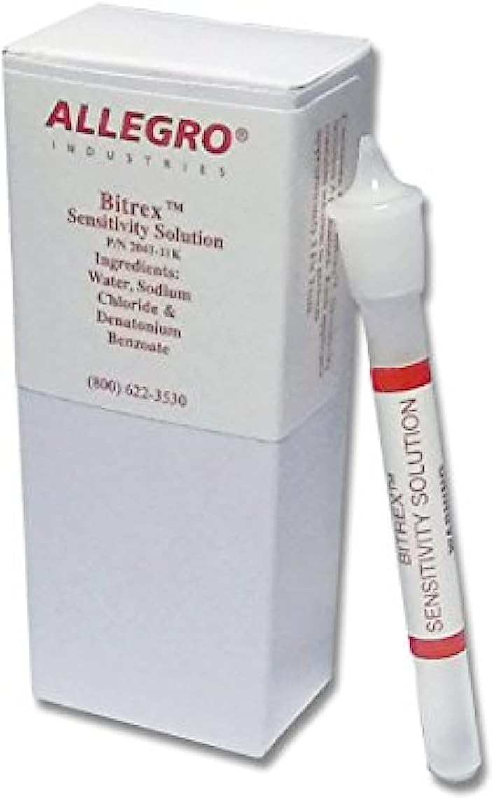 Industries 2041‐11K Bitter Sensitivity Solution, One Size (Pack of 6)