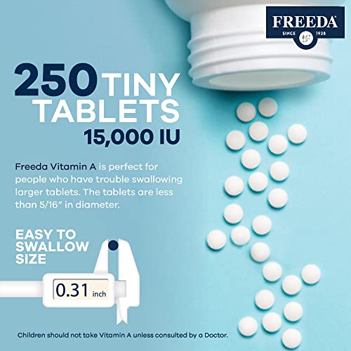 Freeda FR-30125 Kosher Vitamin A Palmitate - Retinyl Palmitate Pure Vitamin A 15,000 Iu - Vitamin A Supplement To Support Eye thumb #4