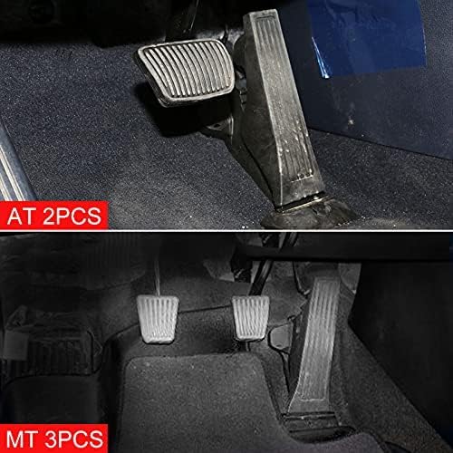 Couvre-pédales En Acier Inoxydable Pour Hyundai Tucson, Sonata, Santa Fe - Antidérapants, Kit De 3