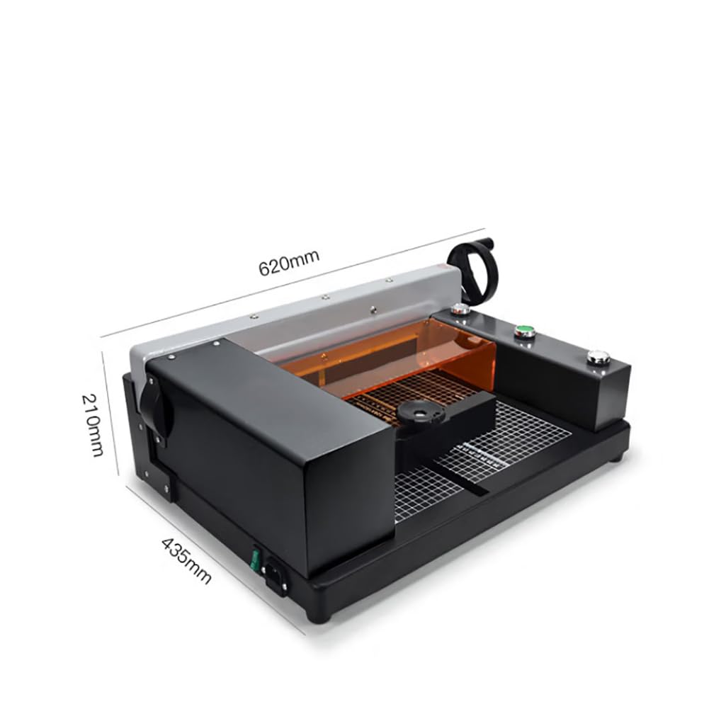 Taglierina di carta elettrica 300mm Larghezza di taglio 0.5mm Precisione Per Il Cuoio Cartoncino Ufficio Casa Scuola
