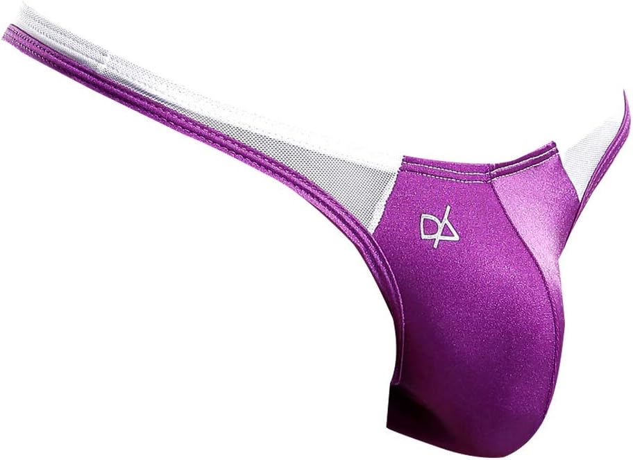 Daniel Alexander Mens Sexy Pouch Enhancing Bikini Underpants Soft Low Waist Back Sheer Underwear