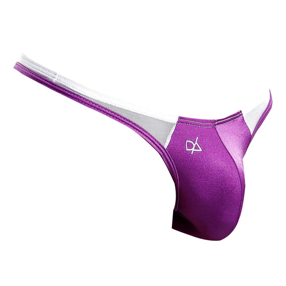 Daniel Alexander Mens Sexy Pouch Enhancing Bikini Underpants Soft Low Waist Back Sheer Underwear